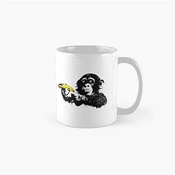 Banksy Banana Monkey Mug
