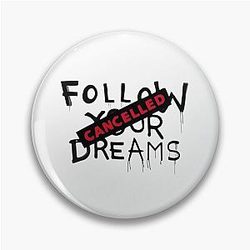 Banksy Cancelled Pin