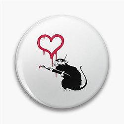 Banksy Art Pin