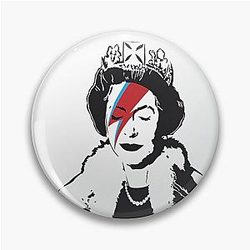 Banksy God Save the Queen Pin