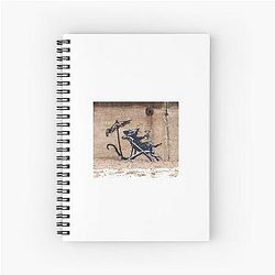 Banksy - Great British Spiral Notebook