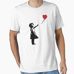 Banksy - Girl with Balloon Essential T-Shirt