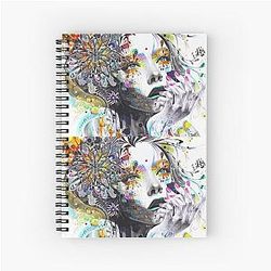 Banksy Urban Graffiti Oil Painting Spiral Notebook