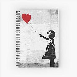 Banksy - Balloon Girl Notebook