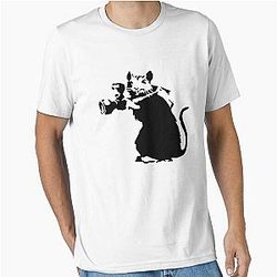 Banksy Rat Photographer T-Shirt