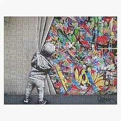 Behind the Banksy Jigsaw Puzzle