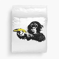 Banksy Banana Duvet Cover