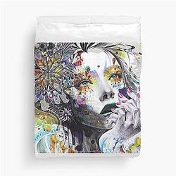 Banksy Urban Princess Graffiti Oil Painting Duvet