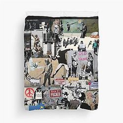 Banksy Duvet Cover
