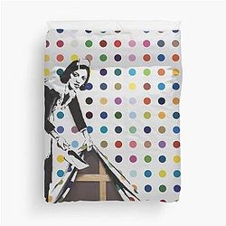 Banksy Damien Hirst Duvet Cover