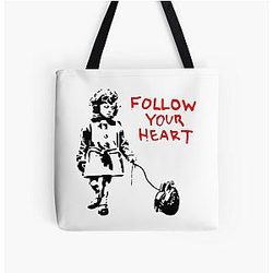 Banksy Follow Your Tote Bag