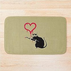 Banksy Art Bath Mat