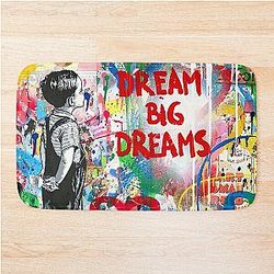 Banksy Bath Mat