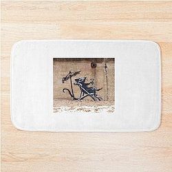 Banksy: Great Britain Staycation Bath Mat