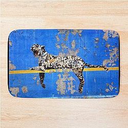 Banksy Mural Graffiti Leopard Bronx Wall Mat