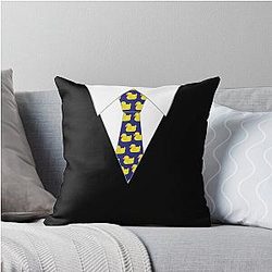 Ducky Tie Barney Stinson Throw Pillow