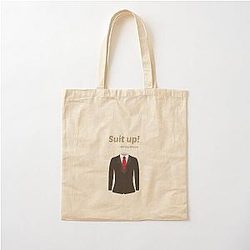 Suit Up  Barney Stinson How I Met Your Mother Cotton Tote Bag
