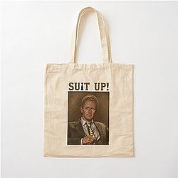SUIT UP! Barney Stinson How I Met Mother Cotton Tote Bag