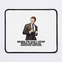 The Awesome Barney Stinson Mouse Pad