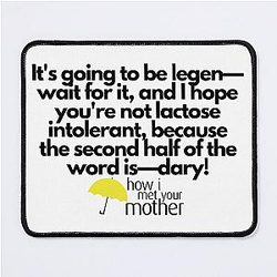 Barney Stinson Mouse Pad