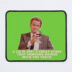 Barney Stinson Mouse Pad
