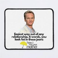 Barney Stinson Mouse Pad