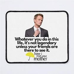 Barney Stinson Mouse Pad