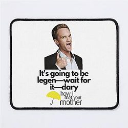 Barney Stinson Quote Mouse Pad