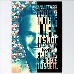 Barney Stinson How I Met Your Mother Poster