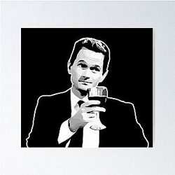 Barney Stinson How I Met Your Mother Poster