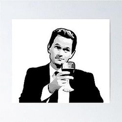 Barney Stinson How I Met Your Mother Poster