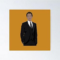 Barney Stinson Legendary Poster