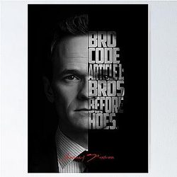 Barney Stinson Minimalist Artwork HIMYM Quote Design Poster