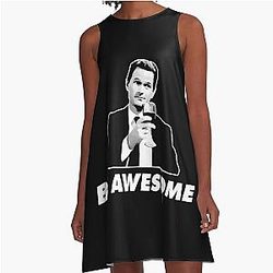 Barney Stinson How I Met Your Mother A-Line Dress