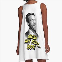 Barney Stinson How I Met Your Mother A-Line Dress