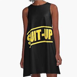 Suit Up Barney Stinson HIMYM A-Line Dress