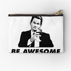 Be Awesome Barney Stinson How I Met Your Mother Zipper Pouch