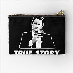 Barney Stinson True Story How I Met Your Mother Zipper Pouch
