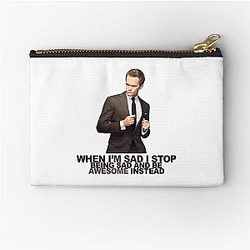 The Awesomeness of Barney Stinson Zipper Pouch