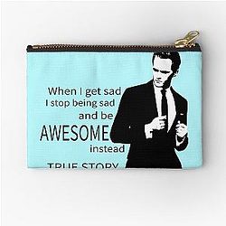 How I Met Your Mother Barney Stinson Suit Up Hot Summer Zipper Pouch