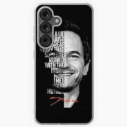 Black and Barney Stinson from How I Met Your Mother. Samsung Galaxy Soft Case