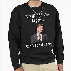 Barney Stinson Legendary Pullover Sweatshirt