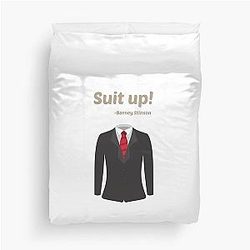 Suit up Barney Stinson How I Met Your Mother Duvet Cover