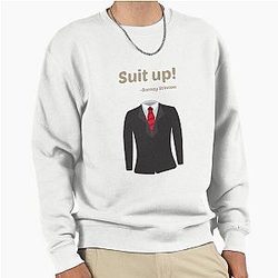 Suit Quote Barney Stinson How I Met Your Mother Pullover Sweatshirt