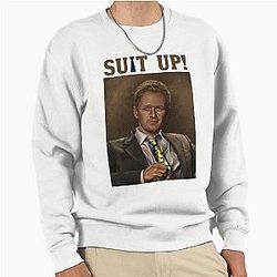 SUIT Barney Stinson "How I Met Your Mother" Pullover Sweatshirt
