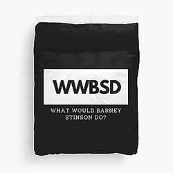 What would Barney Stinson do with a duvet cover