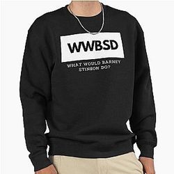 What Would Barney Stinson Do Pullover Sweatshirt