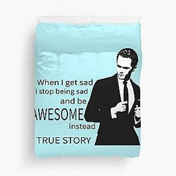 How I Met Your Mother Barney Stinson Suit Up Hot Trend for Summer Duvet Cover