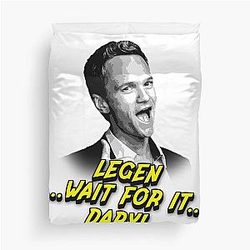 Barney Stinson, How I Met Your Mother Duvet Cover