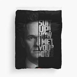 Barney Stinson Artwork - HIMYM Quote Duvet Cover